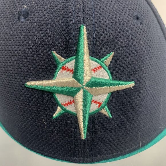 Seattle Mariners MLB Authentic Collection New Era 39Thirty Hat Cap Size M/L - Picture 3 of 9